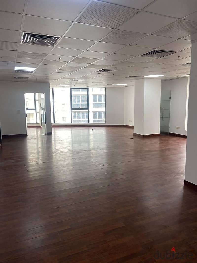 For Sale: Fully finished administrative office, 190 sqm, in One Qatamiya Compound, fully air-conditioned 0