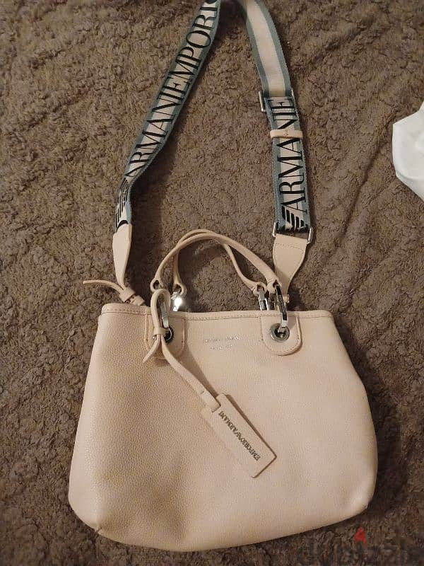 Emporio Armani ORIGINAL bag colour Nude 2