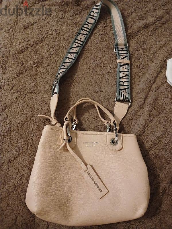 Emporio Armani ORIGINAL bag colour Nude 3