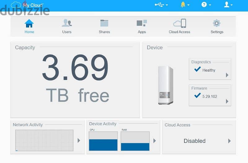 My Cloud 4TB 1