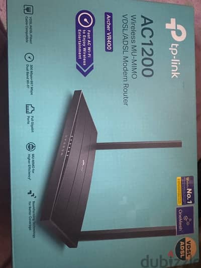 tp-link Archer VR400 VDSL/ADSL Modem Router V3