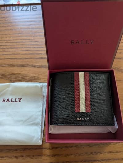 NEW Bally wallet, genuine leather, luxury wallet