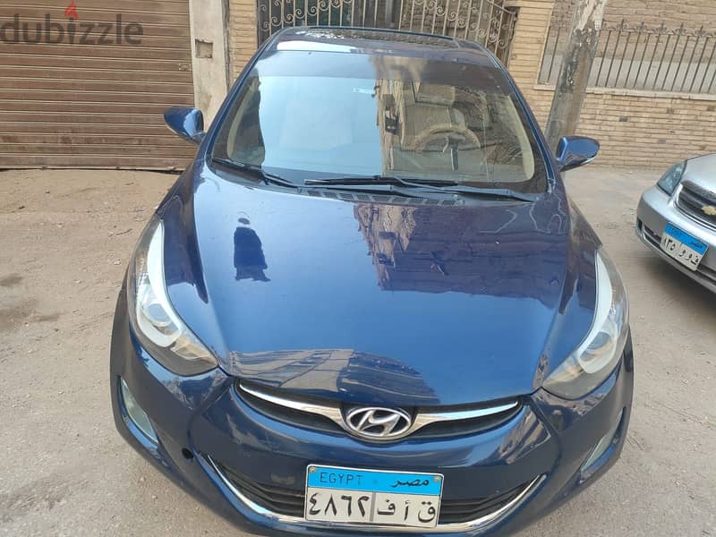 Hyundai Elantra 2013 خليجي 0