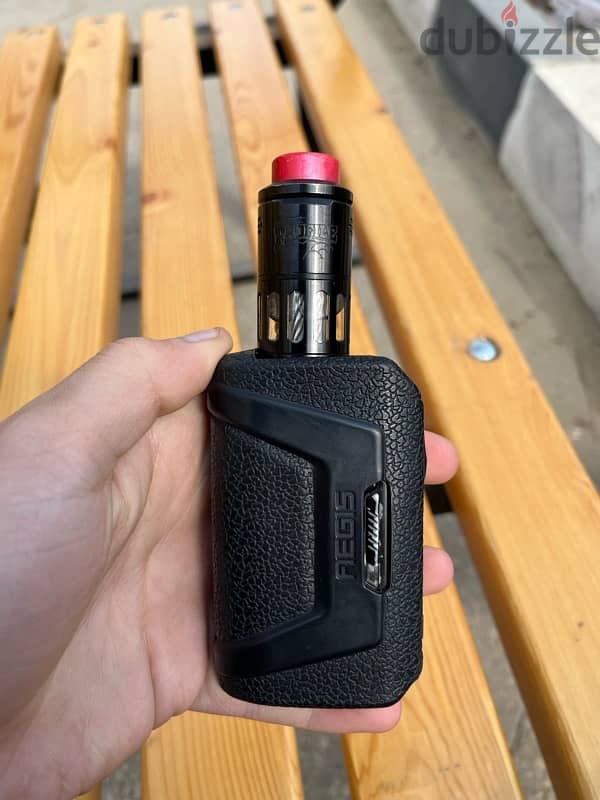 Geek Vape Aegis Legend Mod 200W, Wotofo Profile RDTA Tank Vape 1