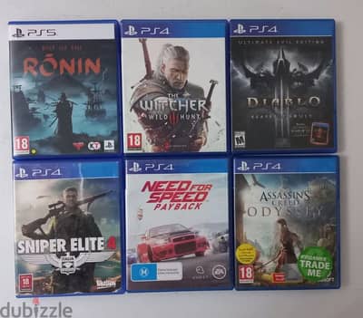 ps4 & ps5 games