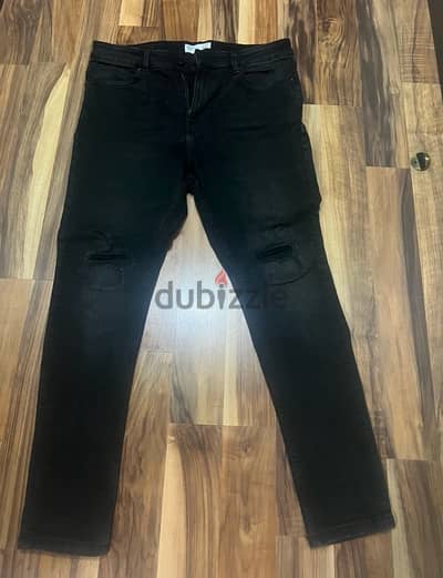 Bershka Black Jeans size:42