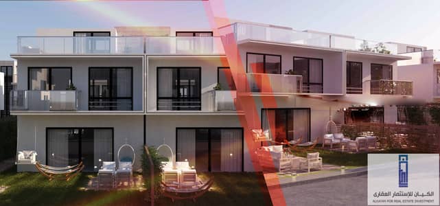 Your villa in installments over 12 years. . Own a luxurious twin house villa with a private garden of 146 m in New Zayed in Park Valley Oasis 1 Compoun