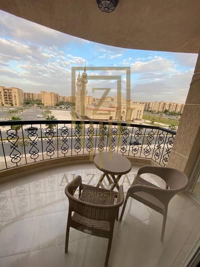 Apartment for rent furnished in Rehab 2 in New Seventh, mosque view