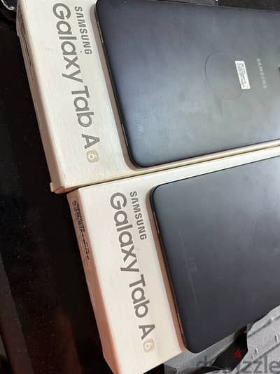 2 samsung galaxy tab A6