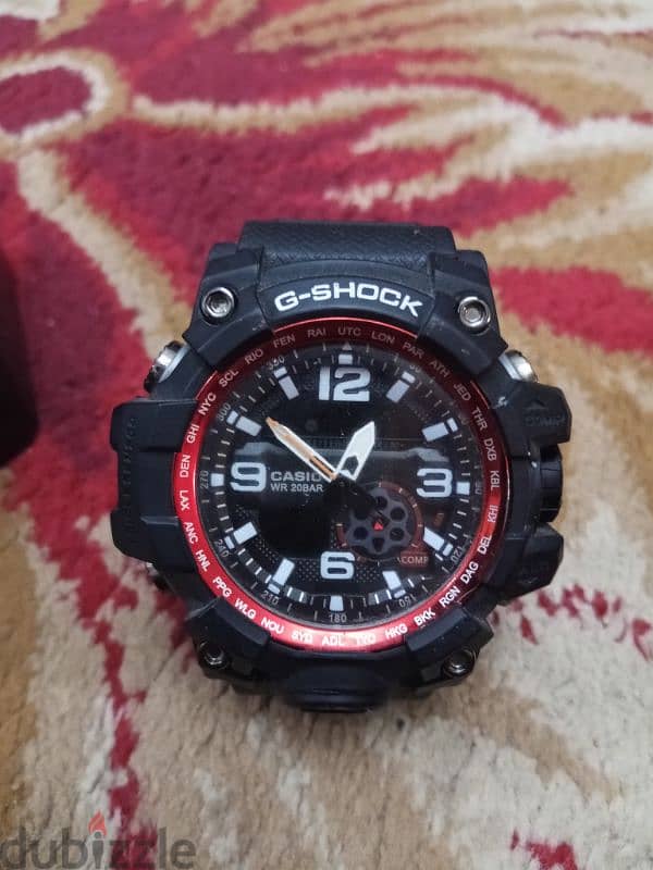 ساعه G-Shock Casio مستعمله استعمال خفيف بالعلبه بتاعتها 1