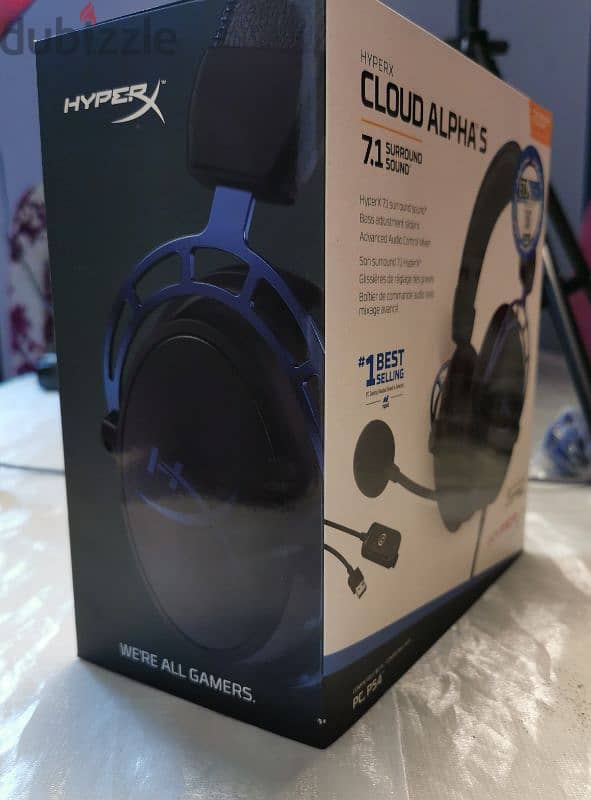 headset hyper x cloud alpha s 7.1 4