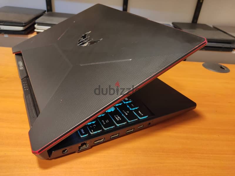 asus tuf f15 core i5 جيل عاشر+ gtx 1650ti 4gb+RGB 5