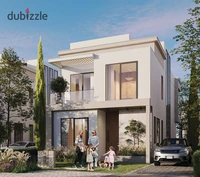 The last independent villa without down payment, the largest area next to Palm Hills and Al-Jazira Club, and installments over 8 years