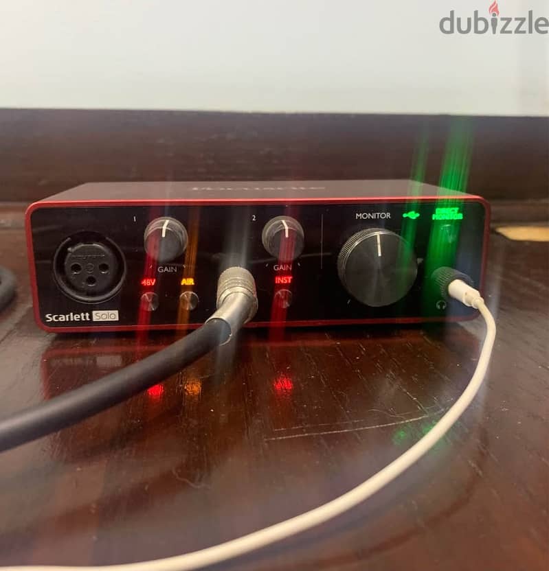 Focusrite Scarlett Solo 3rd gen (Audio Interface) 1