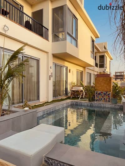 Resale ready to move townhouse at Lac Ville Shiekh Zayed minutes from Waslet Dahshour Road and Beverly Hills