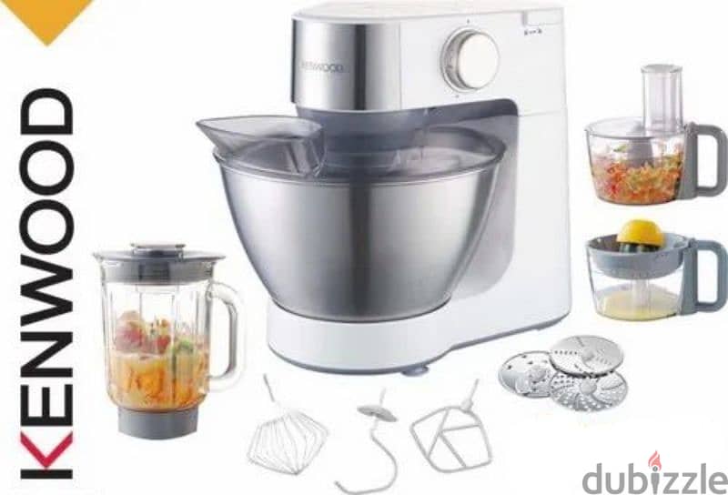 Food Processor, Cake Mixer, Blender, Citrus Juicer All In One 1