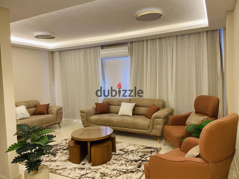 Apartment for sale in the most distinguished locations in Madinaty B6 for lovers of investment opportunities. The sale includes furniture and applianc 0