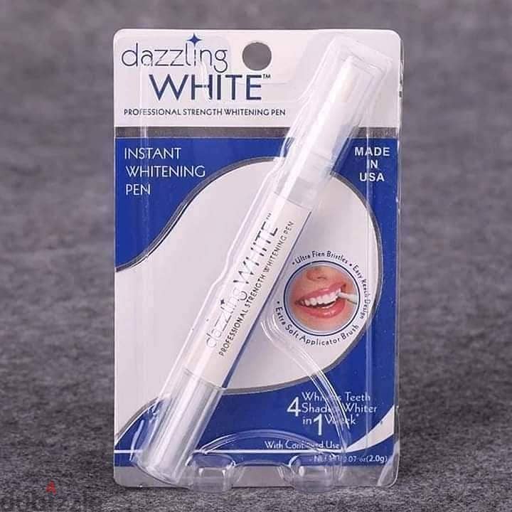 قلم تبيض الاسنان الامريكي Dazzling white 4