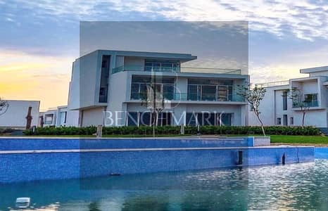 Villa shot for sale fully finished 343m Ultra Luxe Mazarine New Alamein in front of the Al Masa Hotel