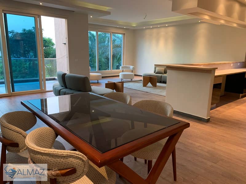 Furnished apartment in a villa for rent in Lake View Dusit Compound in Fifth Settlement 0