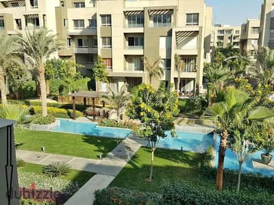 Apartment for sale, fully finished, in Swan Lake Residence Compound, Hassan, the first brand, the most prestigious residential community in New Cairo.