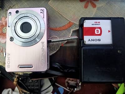 Sony cyber shot DSC-W55 pink