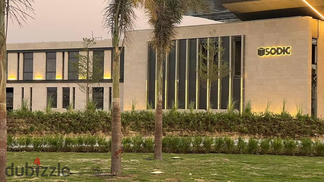 شقة بجاردن كاملة التشطيب بالشيخ زايد موقع متميز في Estates Residences من سوديك بالتقسيط 0