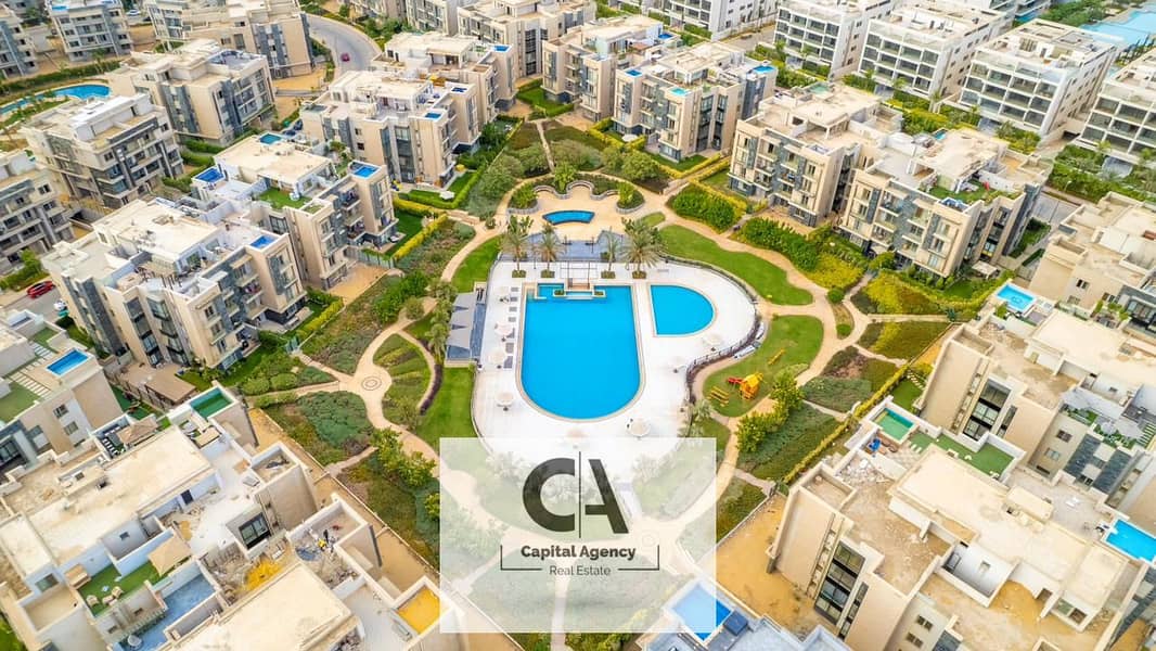 Apartment for sale in installments over 10 years in Galleria with only 5% down payment and ready to move in Fifth Settlement the heart of Golden Squar 0