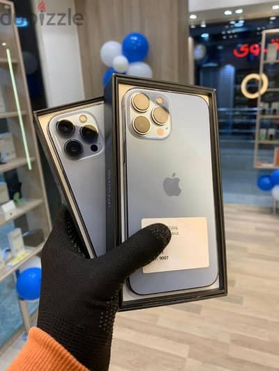 iPhone 13 pro max. . 256/512GB  متاح الكشف عليه قبل و بعد الاستلام