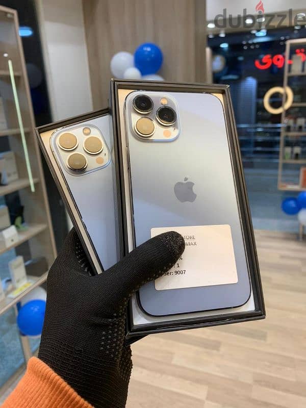 iPhone 13 pro max. . 256/512GB  متاح الكشف عليه قبل و بعد الاستلام 1