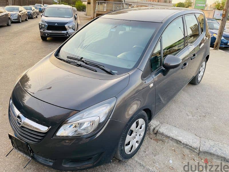 Opel Meriva Elegance 2016 31000km - أوبل ميريفا ٢٠١٦ 0