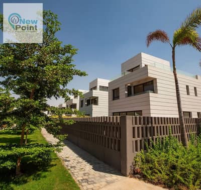 Standalone villa for sale, fully finished and ready for immediate delivery in the most upscale compound in El Shorouk  ALBUROUG COMPOUND