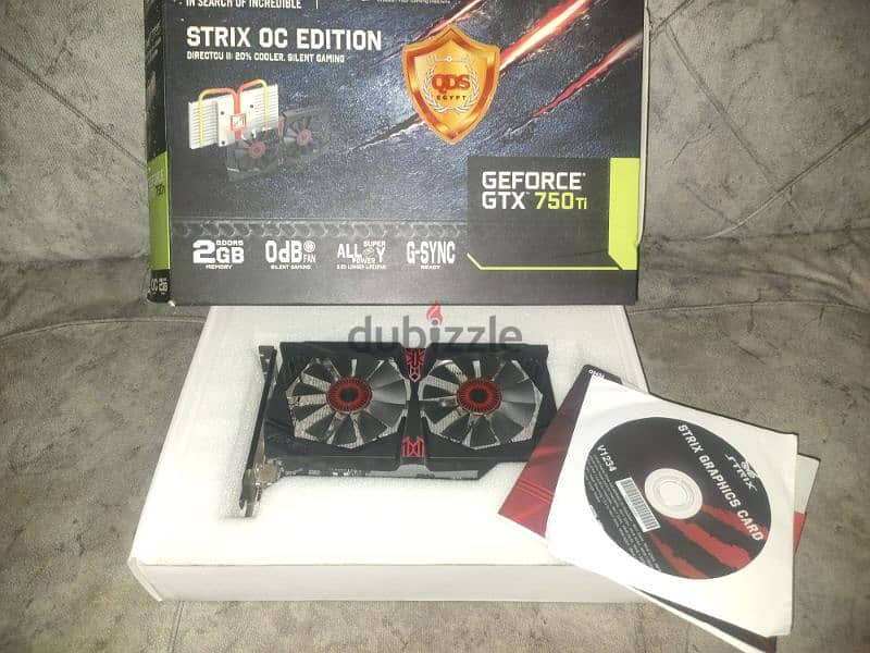 كارت شاشة Gtx 750ti asus 0