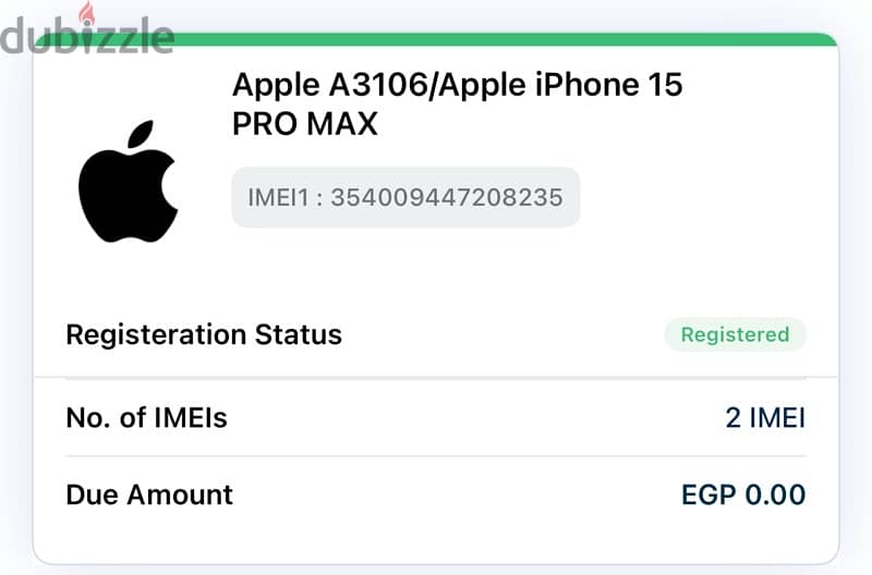 I Phone 15 Pro Max 256G 9