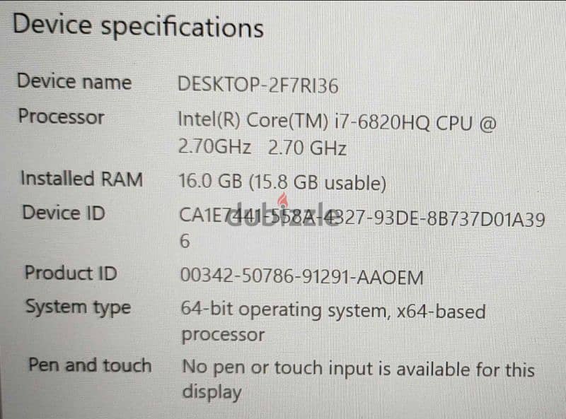 Dell precision 7720 workstation 5