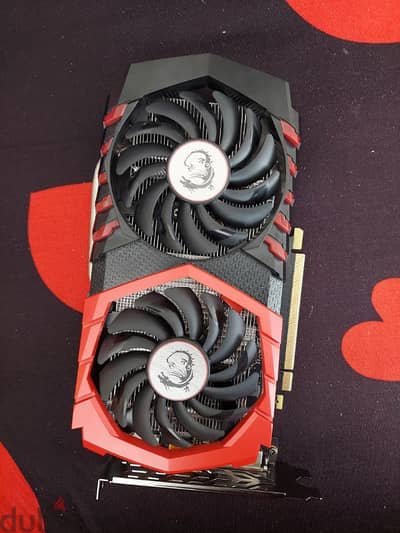 كارت شاشة لقطة MSI 1050 ti 4G