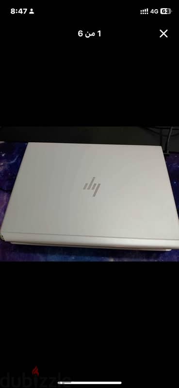 لاب توب hp رايزين 5 2500u و رامات 8 و الشاشه FULL HD