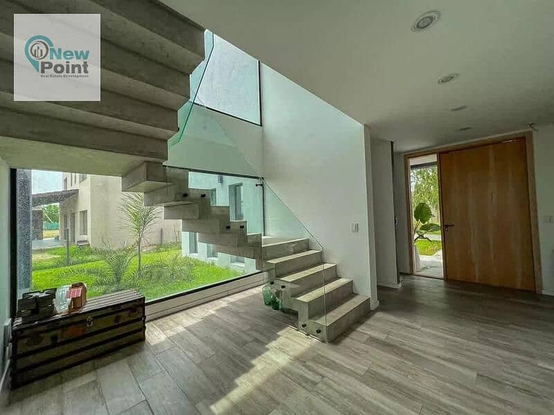 ‎Duplex with garden, ready to move fully finished with air conditioners, for sale in Sodic Villette Compound 0