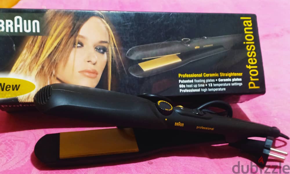 Braun professional ceramic straightener 1