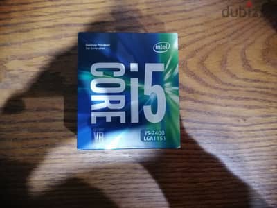 Processor intel core i5-7400 3.5GHZ + Cooler