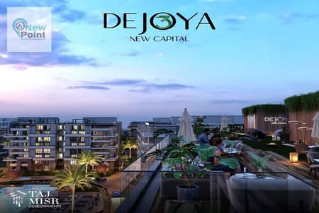 Installments over 10 years with Taj Misr and own a prime location 3-bedroom apartment in De Joya, the New Administrative Capital