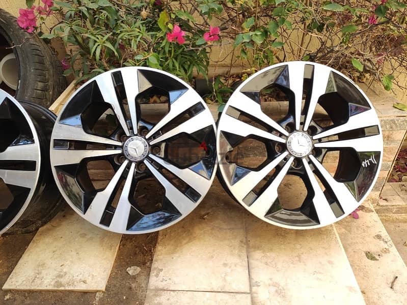 mercedes rims size 18 1