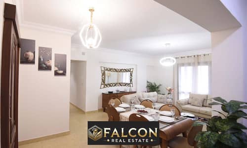 Receive your 3-bedroom apartment ultra-super luxurious finishing in a prime location minutes from Heliopolis and Maadi, Al-Fustat Compound