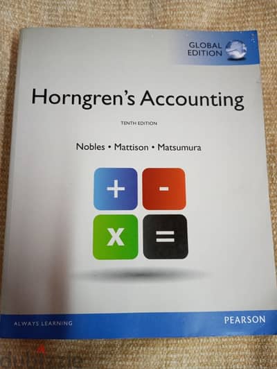 Accounting Book Pearson