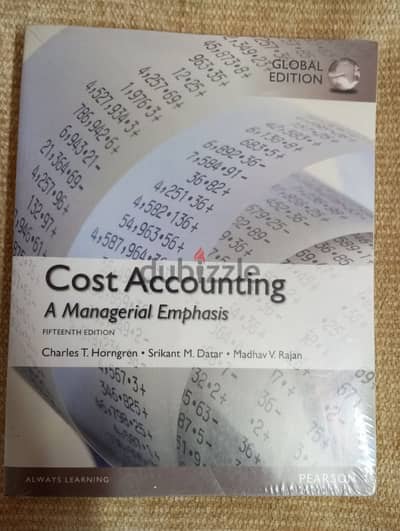 Cost Accounting Pearson Book