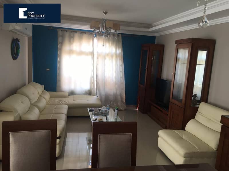 Fully Furnished Apartment 3BR In Madinaty New Cairo Talaat Moustafa For Sale 0