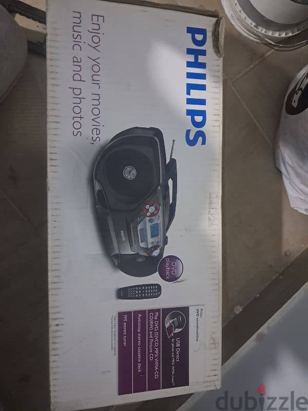 Philips DVD, Cassette، Radio , USB 2