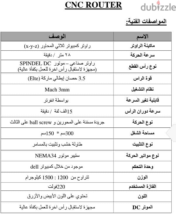 ماكينه راوتر CNC 5