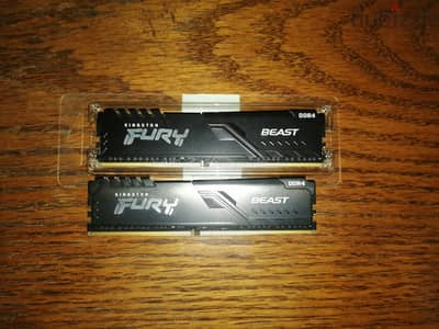 2x8gbs kingston hyperx fury ddr4 3200mhz