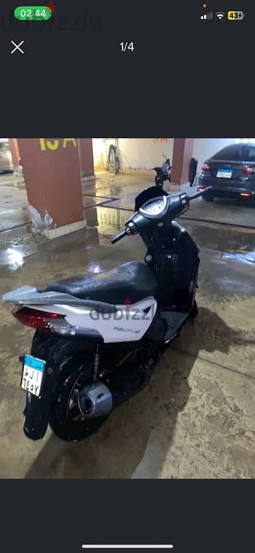 scooter 200 cc حالتو موووت  kymco engicshan